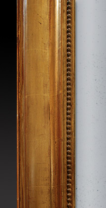 miroir ancien bois doré louis philippe