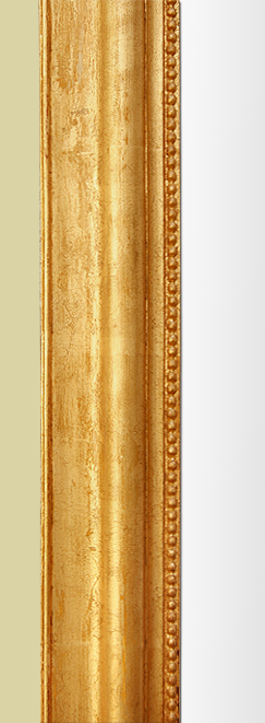 Cadre miroir Louis-philippe decor perles
