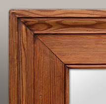 Miroir ancien d&eacute;cors empire