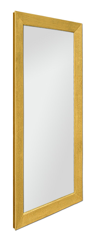 Grand miroir rectangulaire bois doré