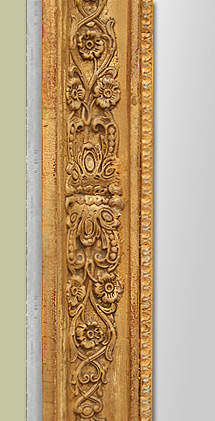 Miroir ancien dorure époque empire