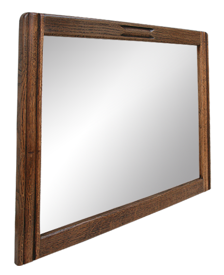 Miroir en bois naturel