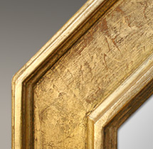 Miroir ancien octogonal style italien