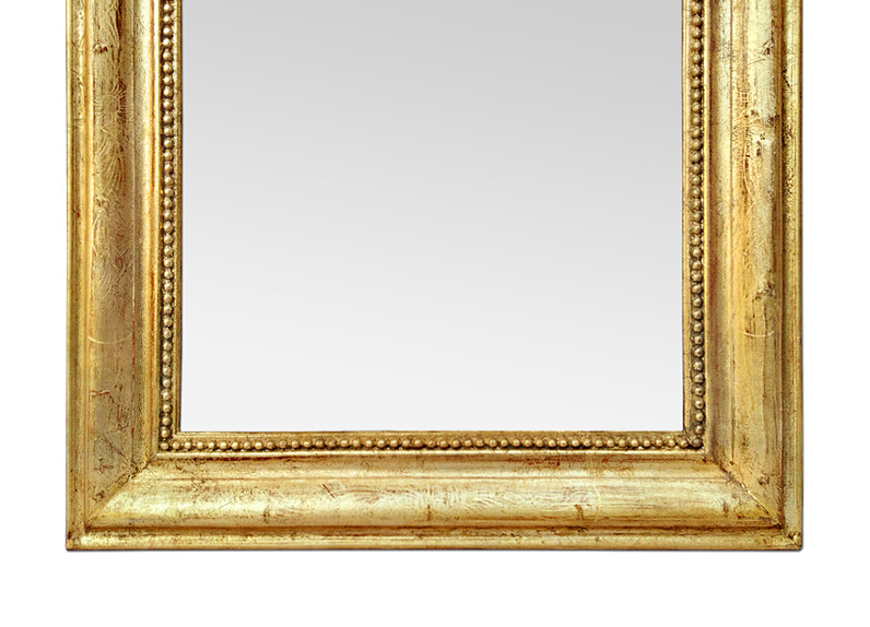 miroir cadre ancien dore patine louis philippe 1860
