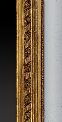 miroir ancien bois doré napoleon 3
