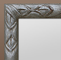 détail grand miroir ancien dorure 1902