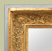 Miroir ancien décors empire