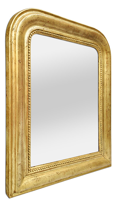 miroir dore louis-philippe ancien patine circa 1890