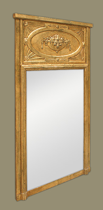 Miroir ancien art nouveau