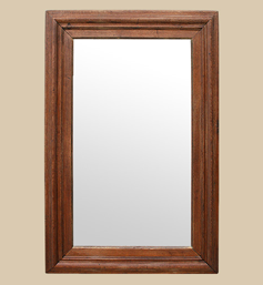 Grand miroir bois chêne massif Grand miroir bois chêne massif