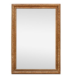 grand-miroir-bois-sculpte-main-chene-naturel-ancien