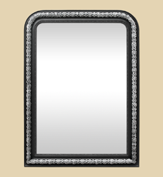 grand-miroir-cheminee-style-napoleon-3-noir-et-argent