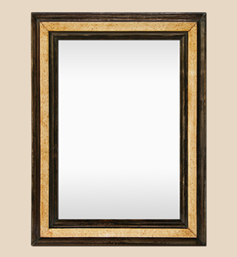 miroir-ancien-bois-beige-et-marron-clair