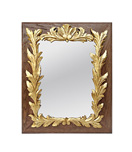 miroir-ancien-bois-chene-sculpte-dore-vi