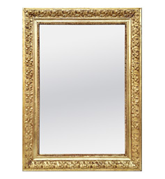miroir-ancien-dore-decor-vignes