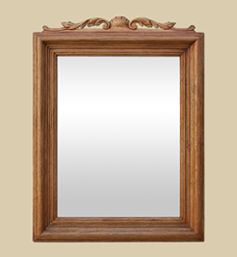 miroir-bois-ancien-a-fronton-chene