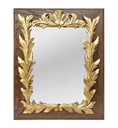miroir-bois-dore-decor-sculpte-feuillages-circa-1940