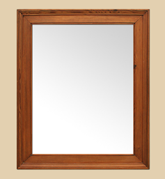 Miroir bois pitchpin naturel blond Miroir bois pitchpin naturel blond
