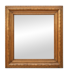 Miroir bois sculpté Art Populaire Breton Miroir bois sculpté Art Populaire Breton