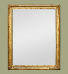 Miroir doré époque romantique