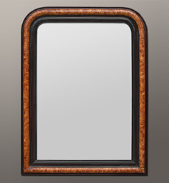 Miroir imitation bois style Louis Philippe Miroir imitation bois style Louis Philippe