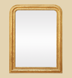 miroir-louis-philippe-dore-ancien-perles