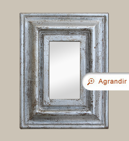 petit-miroir-ancien-argente-patine-moulure-annees-50