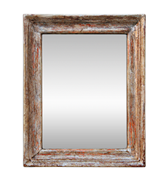 petit-miroir-argente-patine-vieilli-rouge