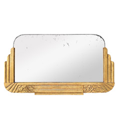 petit-miroir-dore-art-deco-ancien